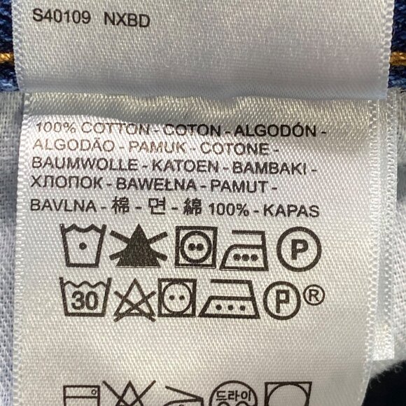 Levis 550 Jeans Mens 42 x 32 Blue Relaxed Fit slightly baggy Workwear Causal - Picture 11 of 15